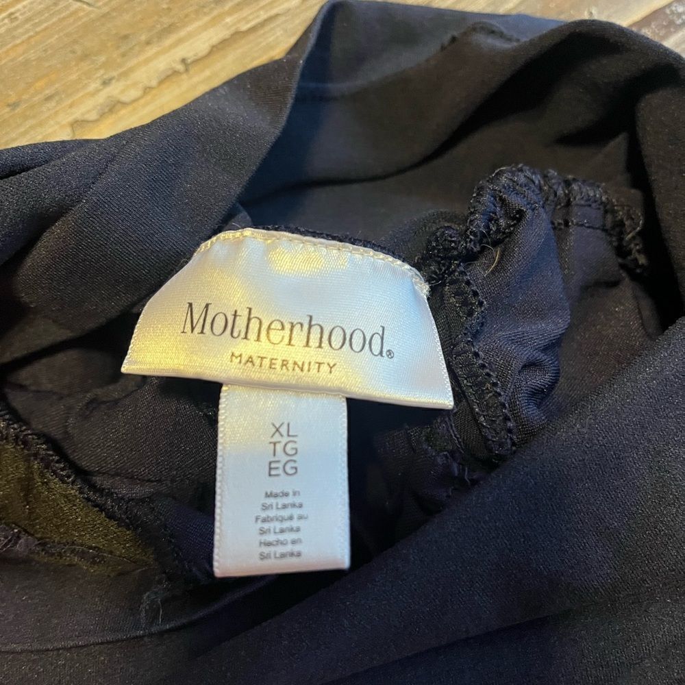 Motherhood Maternity Navy work-pant - Picture 7 of 8